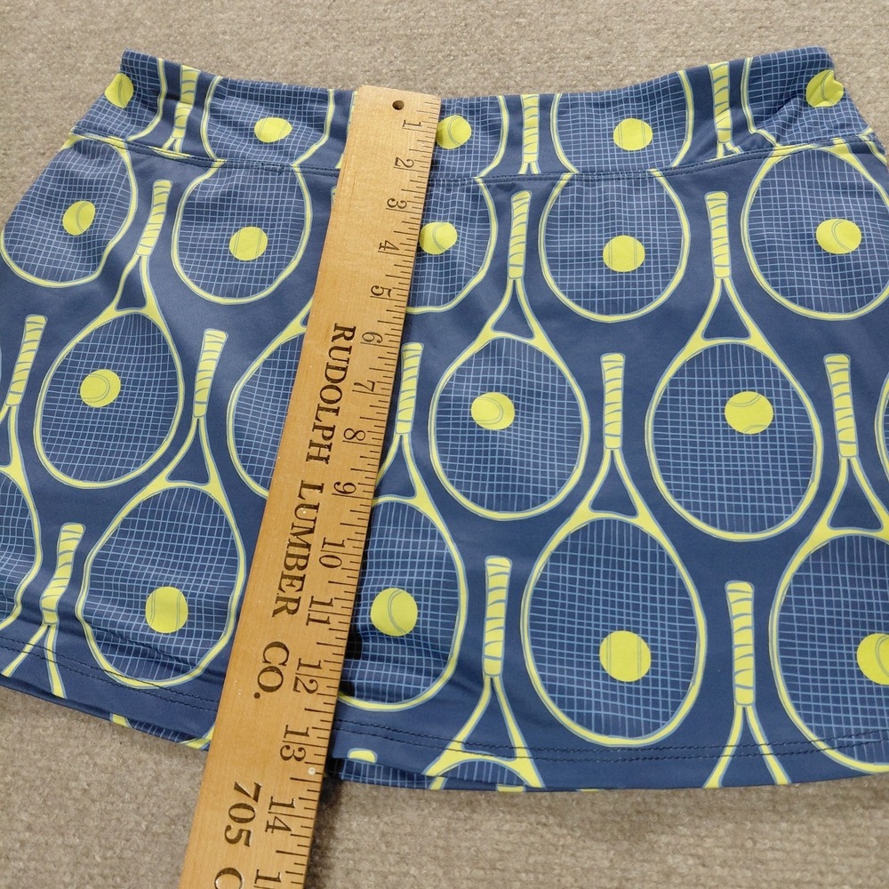 Love Love Skirts Tennis Racquet Print Athletic Skort Skirt Women MEDIUM Stretch - Picture 6 of 8